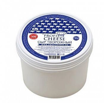 Сыр творожный сливочный ProfiCheese 70%, 2 кг