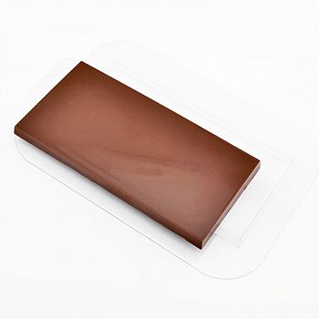 Форма для шоколада "Плитка простая", пластик