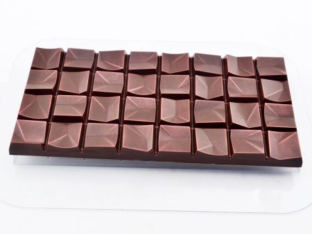 Форма для шоколада "Плитка Тринити"