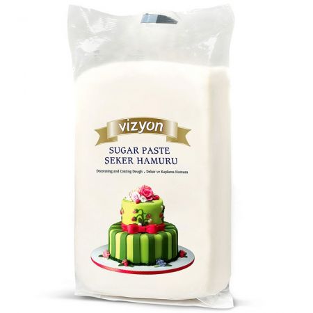 Мастика сахарная белая, Vizyon, 500 г