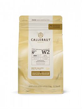 Шоколад белый "Callebaut" 28%, заводская упаковка, 1 кг