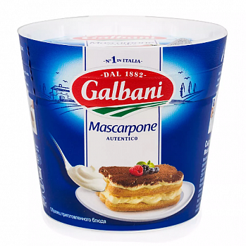 Сыр Маскарпоне "Гальбани", Сербия, 500 г