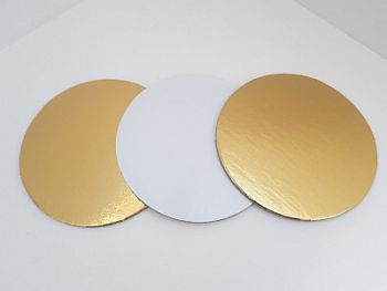 Подложка диаметр 14 см золото/жемчуг 3,2 мм
