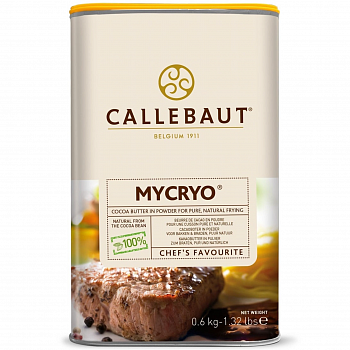 Какао-масло "Callebaut" Микрио (Mycryo) в порошковой форме, канистра 0,6 кг