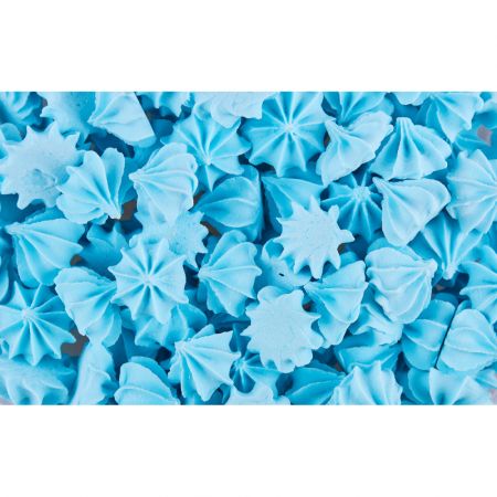 Сахарные фигурки Мини-безе (голубые), 50 г