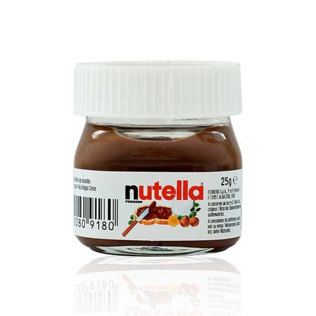 Паста ореховая Nutella, 25 г стеклянная банка