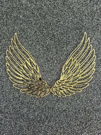Топпер мини "Крылья ангела" резные, 12 х 9 см