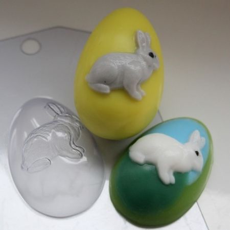 Форма пластиковая: Яйцо/Кролик