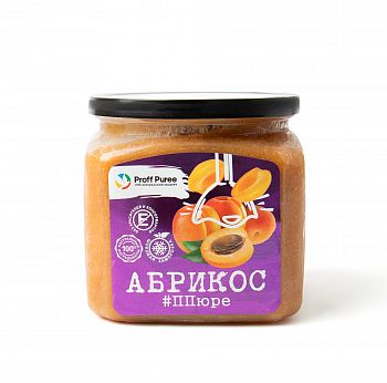 Замороженное фруктовое пюре Proff Puree Абрикос, 500 г