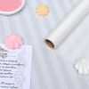 Бумага силиконизированная «Полоски», белые, для выпечки, 0,38 х 5 м