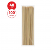 Стеки бамбуковые 40 см, 100 шт