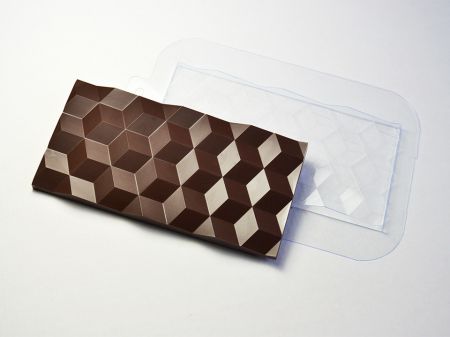 Форма для шоколада "Плитка Кубики"