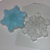 Форма пластиковая: Снежинка кристальная