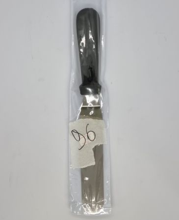 Лопатка кондитерская с черной ручкой 15 см + ручка