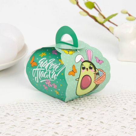 Коробочка подарочная для яйца «Авокадо»