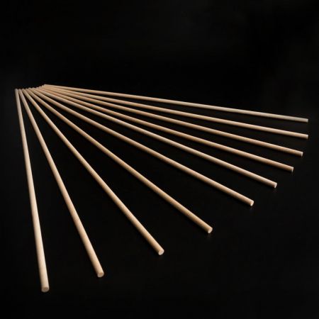 Палочки деревянные для укрепления ярусов, h=40 см, d=5 мм, 10 шт.