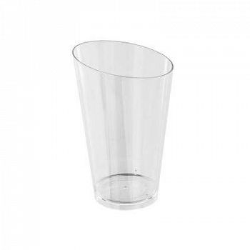 Форма фуршетная одноразовая, прозрачная, стакан "Конический экстра" 150 мл