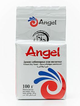 Сухие инстантные дрожжи Angel (малосладкие), 100 г