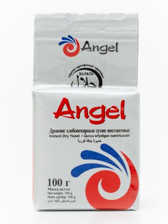 Сухие инстантные дрожжи Angel (малосладкие), 100 г