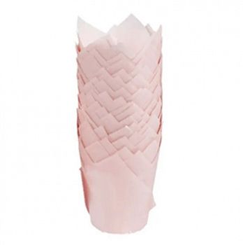 Форма бумажная "Тюльпан розовый", 5 х 8 см, 1 шт