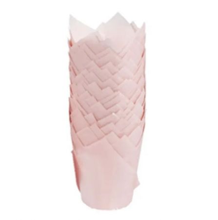 Форма бумажная "Тюльпан розовый", 5 х 8 см, 1 шт