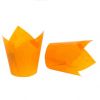 Форма-тюльпан для выпечки Оранжевая 80 х 50, 1 шт